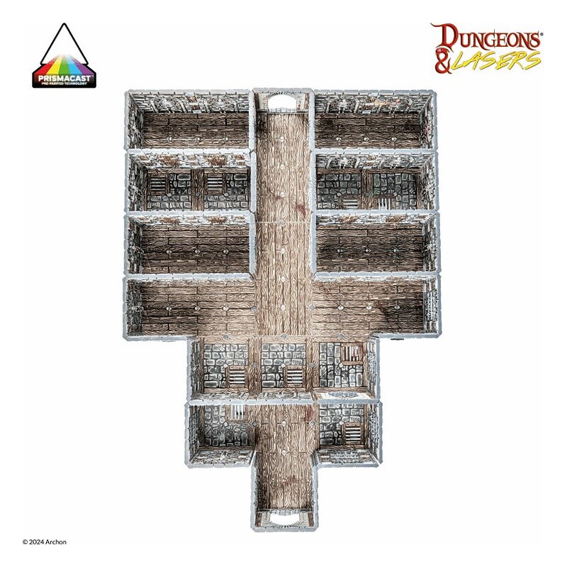 Chambers of Torment Pre-Painted - Dungeons & Lasers (Inglés)