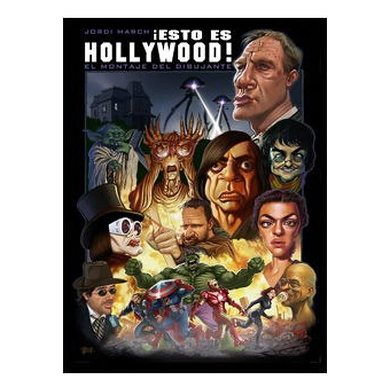 ESTO ES HOLLYWOOD! EL MONTAJE DEL DIBUJANTE