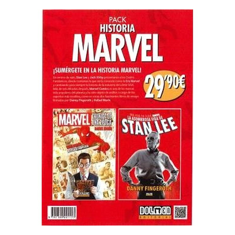 PACK HISTORIA MARVEL
