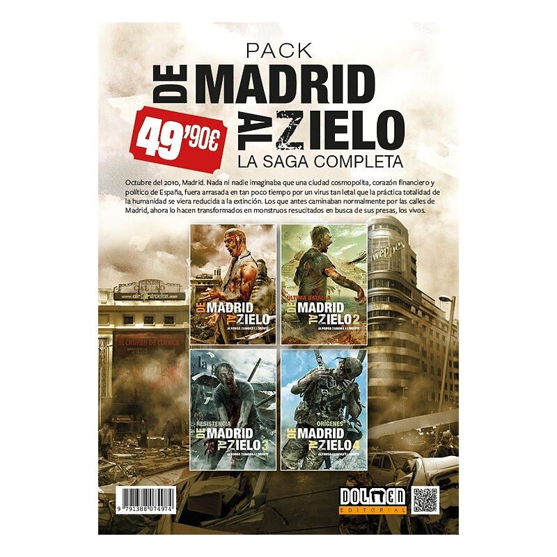 PACK DE MADRID AL ZIELO. LA SAGA COMPLETA