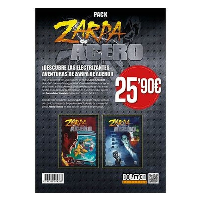 ZARPA DE ACERO PACK