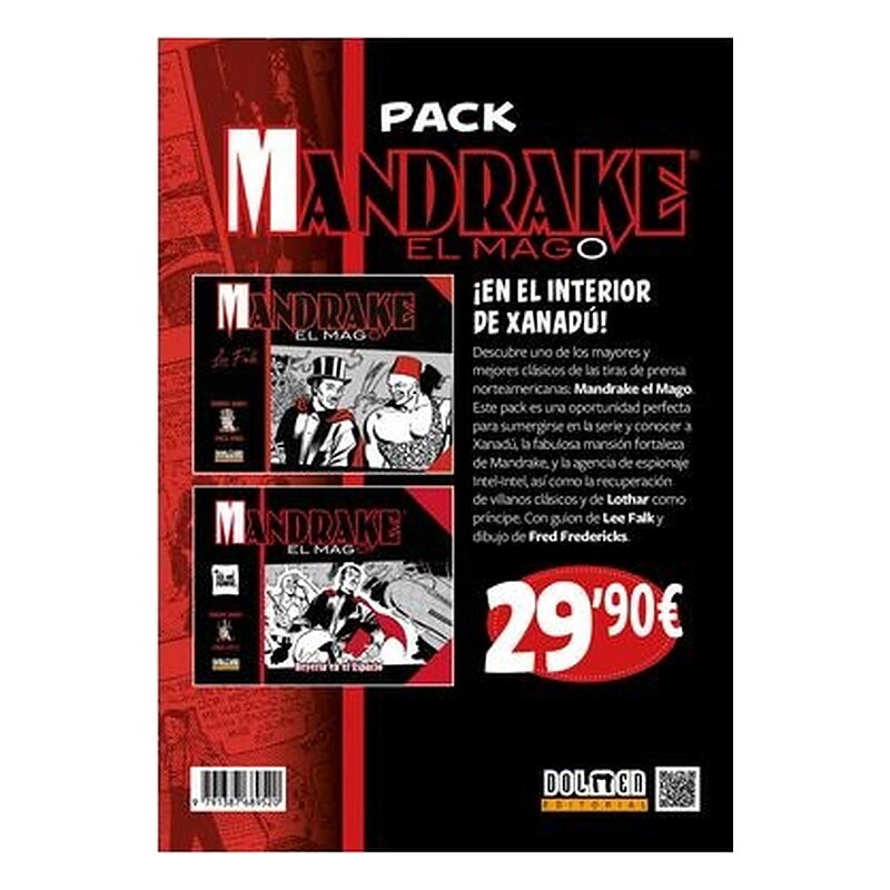 PACK MANDRAKE EL MAGO 01