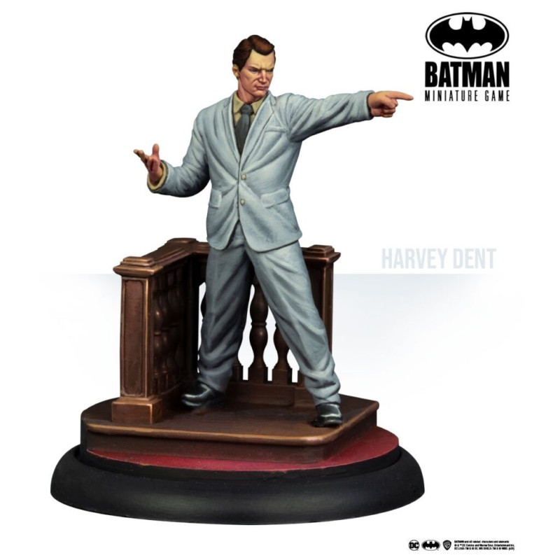 Harvey & Gilda Dent - Batman Miniature Game