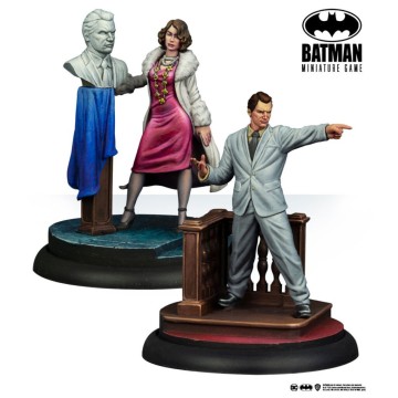 Harvey & Gilda Dent - Batman Miniature Game