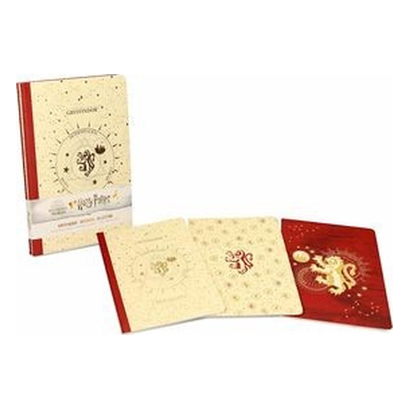 HARRY POTTER. PACK 3 LIBRETAS GRYFFINDOR