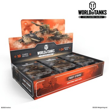 WORLD OF TANKS BOOSTER DISPLAY: FIRST STRIKE 24 x BOOSTER