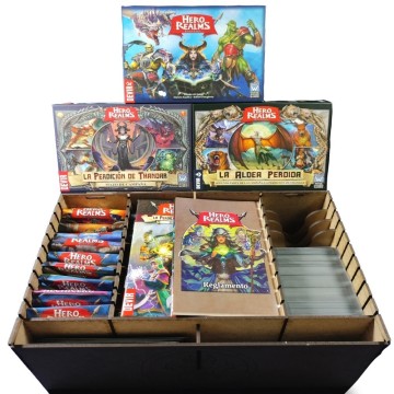 Caja compatible con HERO REALMS (Base + expansiones)