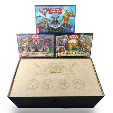 Caja compatible con HERO REALMS (Base + expansiones)