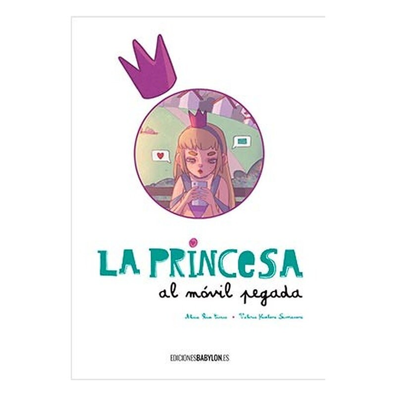 LA PRINCESA AL MOVIL PEGADA