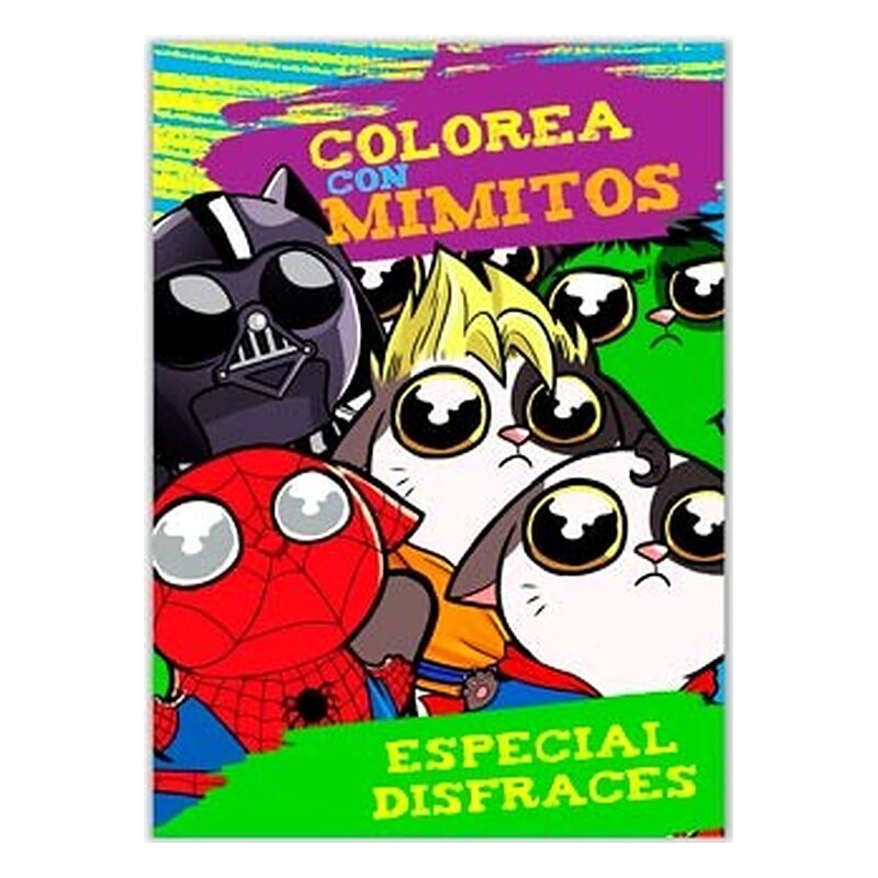 COLOREA CON MIMITOS (ESPECIAL DISFRACES)