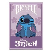 BICYCLE DISNEY STITCH PURPLE BARAJA POKER