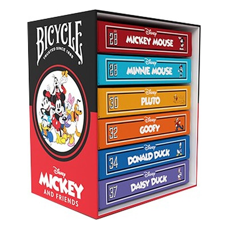 BICYCLE MICKEY AND FRIENDS BOX SET