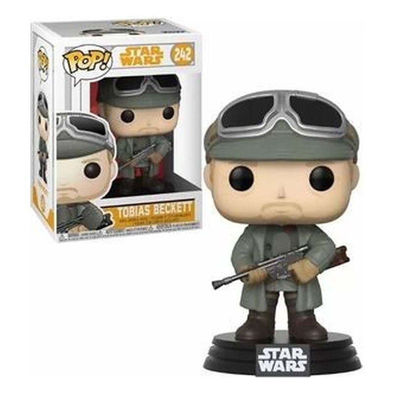 TOBIAS BECKETT CON GAFAS AVIADOR FIGURA 10 CM VINYL POP STAR WARS HAN SOLO