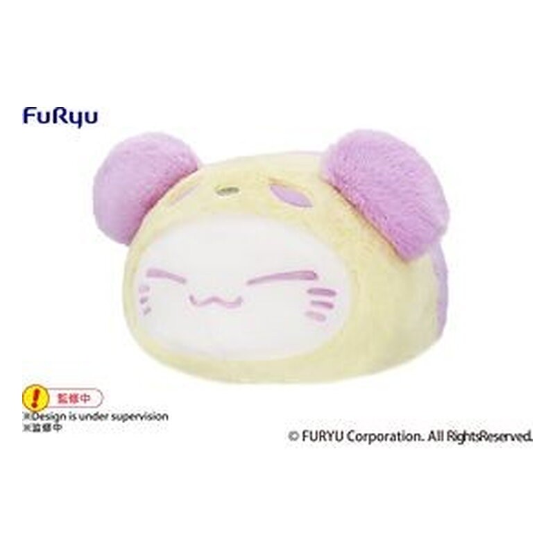 PASTEL PANDA PURPLE PELUCHE 33 CM NEMUNEKO CAT