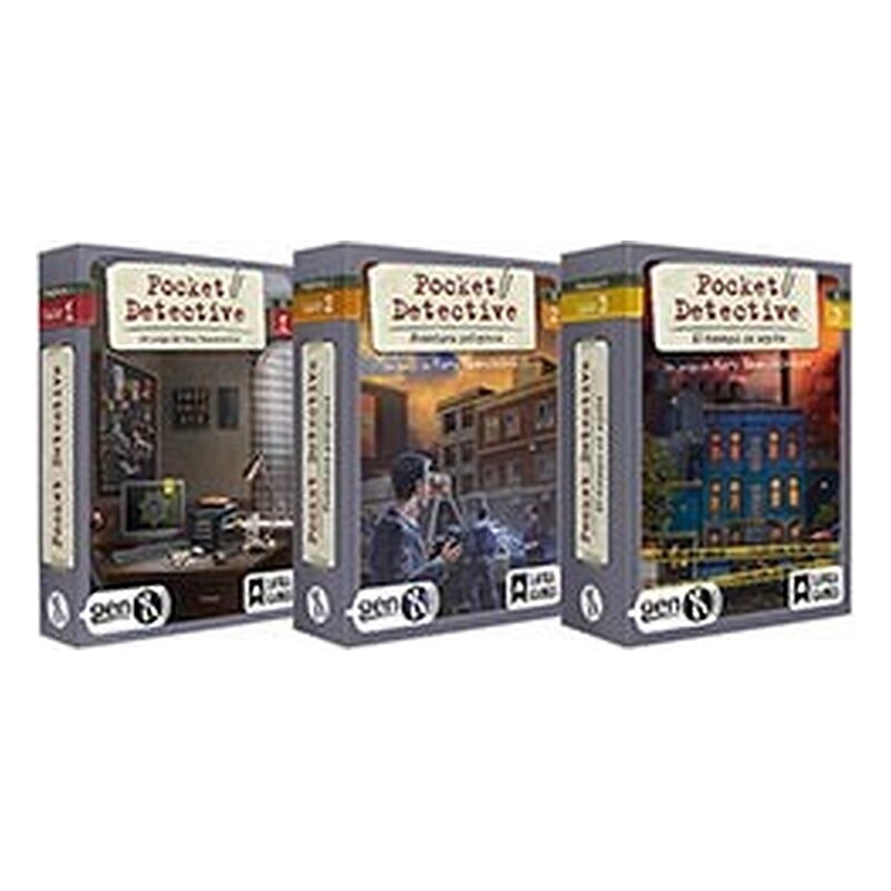 POCKET DETECTIVE PACK TEMPORADA 1