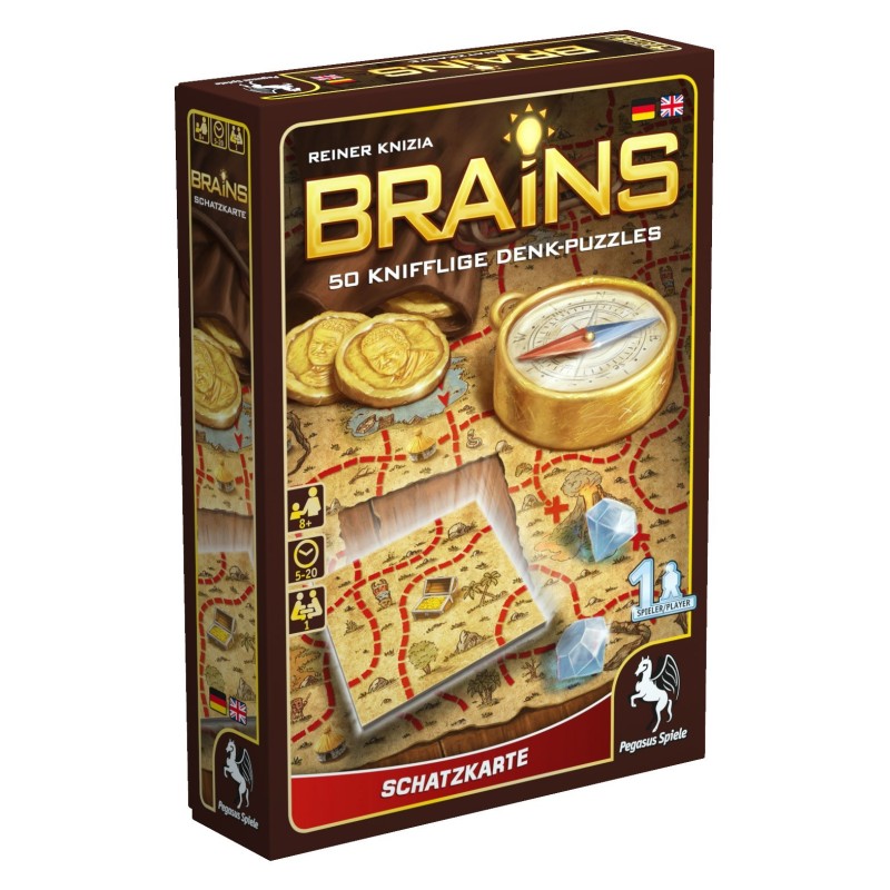 Brains - Schatzkarte (Inglés)