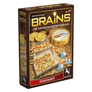 Brains - Schatzkarte (Inglés)