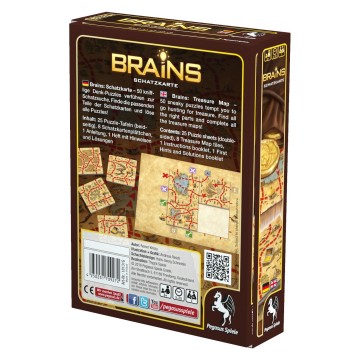 Brains - Schatzkarte (Inglés)