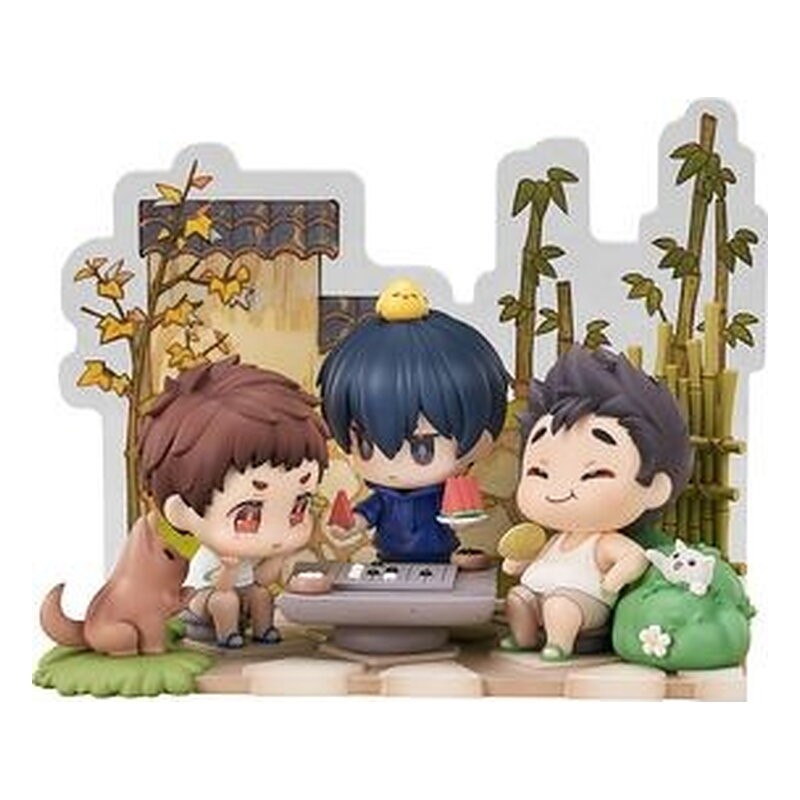 WU XIE & ZHANG QILING & WANG PANGZI: YUCUN SHIQU VERSION FIGURA 12,5 CM TIME RAIDERS