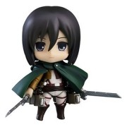 MIKASA ACKERMAN SURVEY CORPS VER FIGURA 10 CM ATTACK ON TITAN NENDOROID