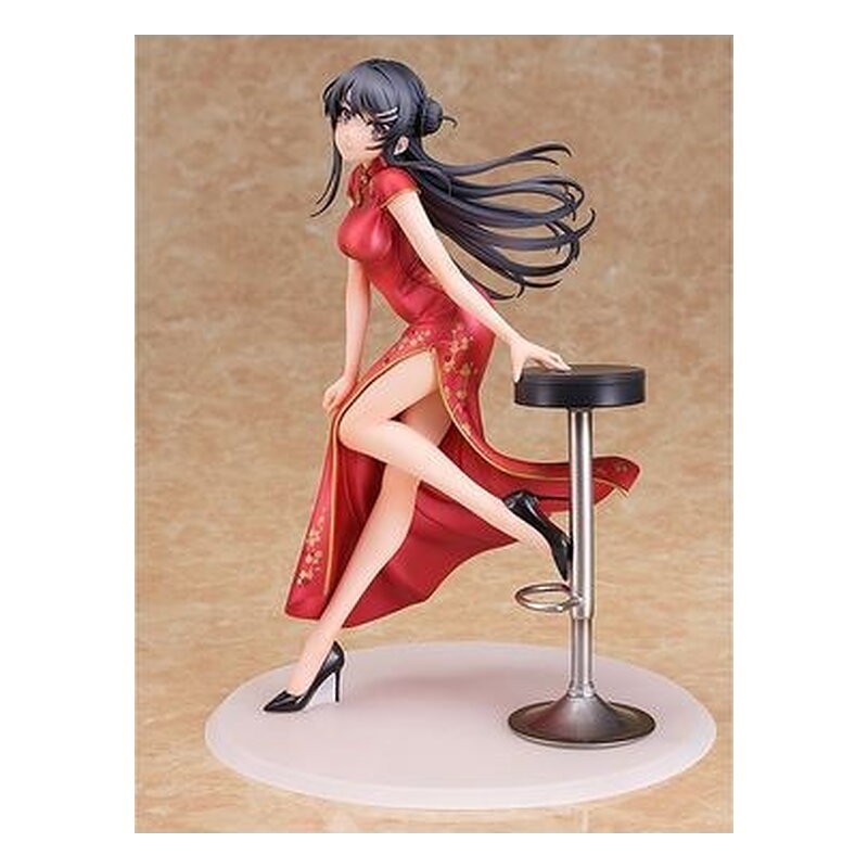 MAI SAKURAJIMA CHINESE DRESS VER FIGURA 22 CM RASCAL DOES NOT DREAMÉ 1/7 SCALE