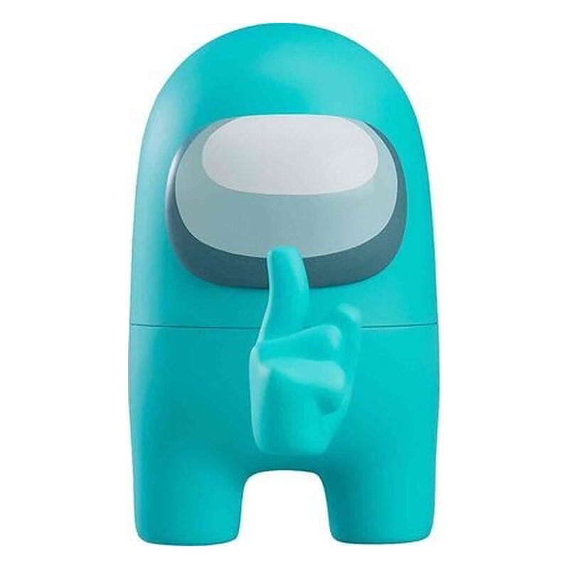 CREWMATE (CYAN) FIGURA 10 CM AMONG US NENDOROID