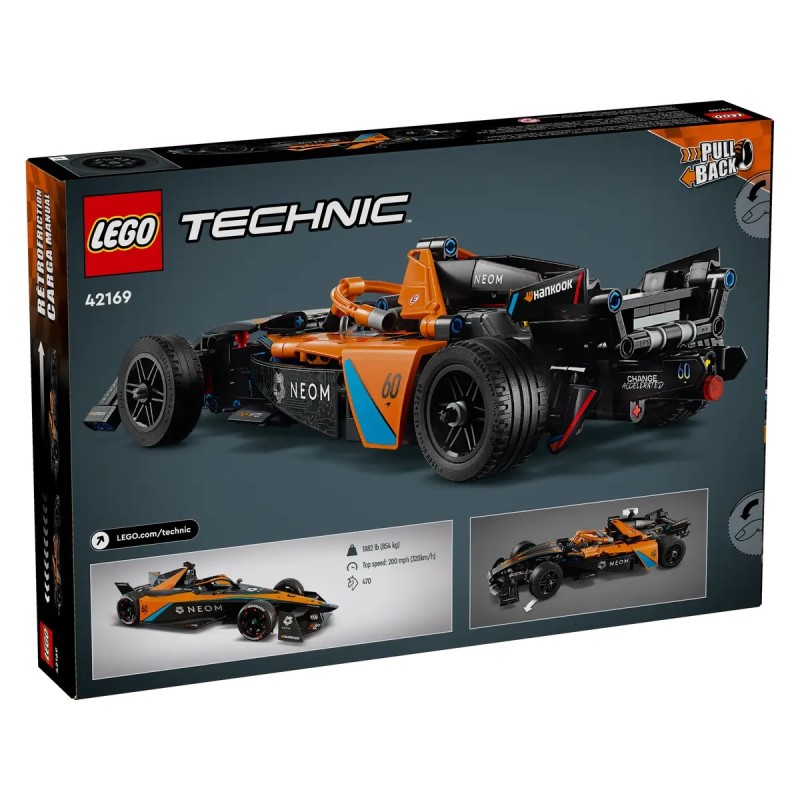 LEGO-42169 NEOM McLaren Formula E Race Car