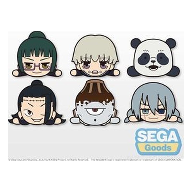 SURTIDO 6 FIGURAS 5 CM NESOBERI (LAY DOWN) PLUSH PETIT VO.2l JUJUTSU KAISEN