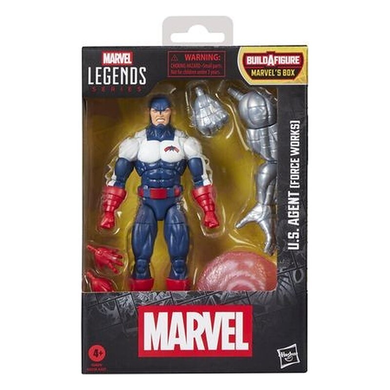 U.S. AGENT (FORCE WORKS) FIGURA 15 CM CAPTAIN AMERICA MARVEL LEGENDS SERIES