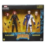 BLACK WIDOW & QUICKSILVER PACK 2 FIGURAS 15 CM AVENGERS: THE CROSSING MARVEL LEGENDS SERIES