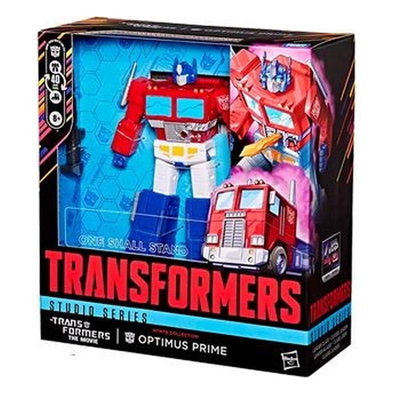 OPTIMUS PRIME LEADER CLASS FIGURA 18 CM TRANSFORMERS THE MOVIE STUDIO SERIES MTMTE COLLECTION