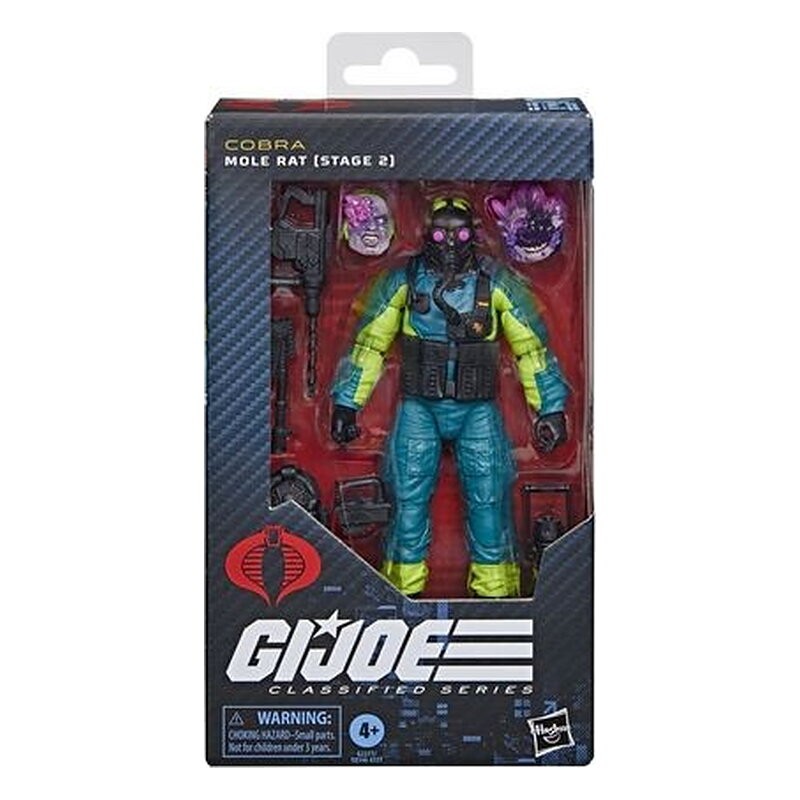 MOLE RAT STAGE 2 FIGURA 15 CM G.I. JOE CLASSIFIED SERIES