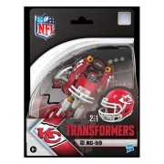 KC-59 FIGURA 14 CM KANSAS CITY CHIEFS NFL X TRANSFORMERS COLLABORATIVE