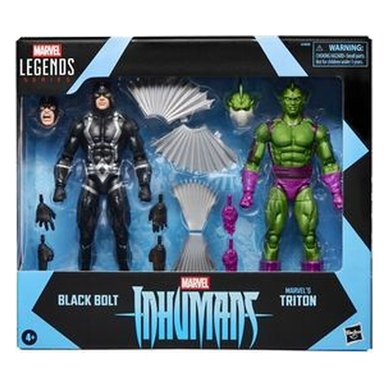BLACK BOLT & TRITON PACK 2 FIGURAS 15 CM INHUMANS MARVEL LEGENDS SERIES