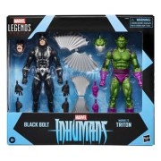 BLACK BOLT & TRITON PACK 2 FIGURAS 15 CM INHUMANS MARVEL LEGENDS SERIES