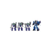 DECEPTICONS PART 1 PACK 4 FIGURAS 17 & 12,5 CM TRANSFORMERS DRAMATIC CAPTURE SERIES TAKARA TOMY