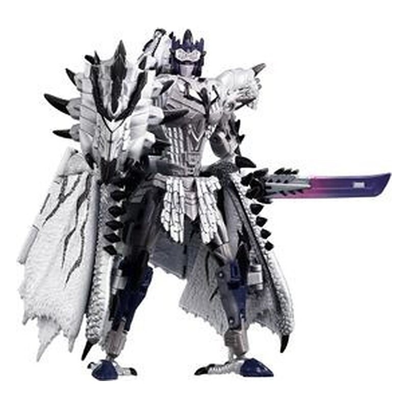 SILVER RATHALOS PRIME FIGURA 13,5 CM MONSTER HUNTER X TRANSFORMERS COLLABORATIVE TAKARA TOMY