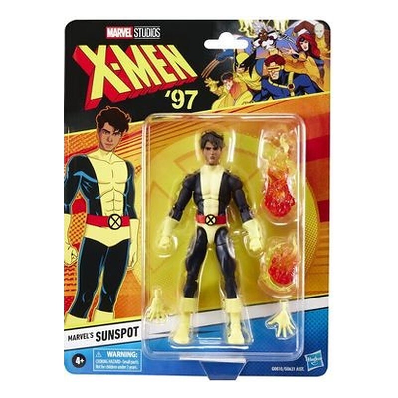 SUNSPOT FIGURA 15 CM X-MEN 97 MARVEL LEGENDS SERIES
