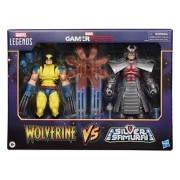 WOLVERINE VS SILVER SAMURAI PACK 2 FIGURAS 15 CM GAMERVERSE MARVEL LEGENDS SERIES