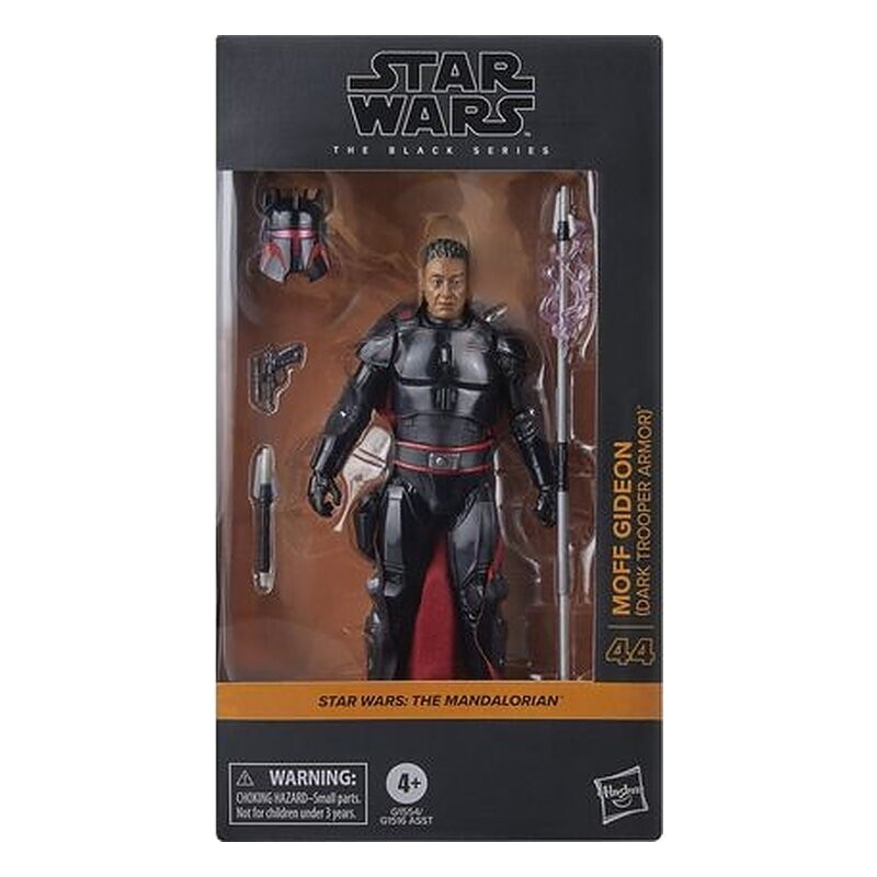 MOFF GIDEON DARK TROOPER ARMOR FIGURA 15 CM STAR WARS THE MANDALORIAN THE BLACK SERIES