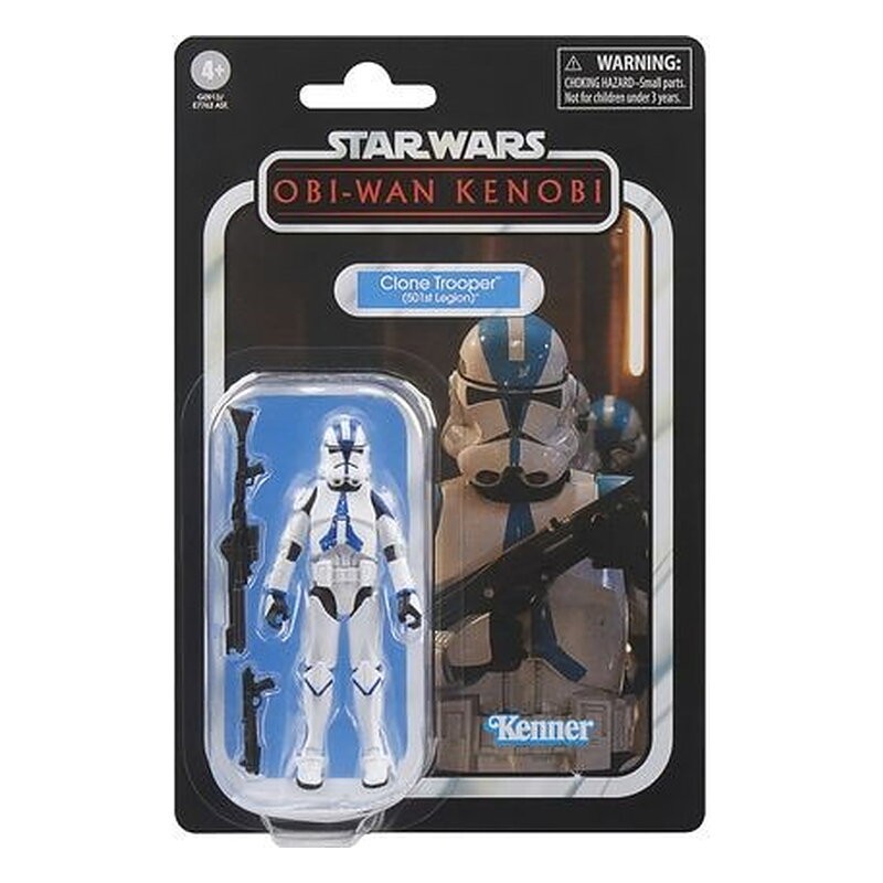 CLONE TROOPER 501ST LEGION FIGURA 9,5 CM STAR WARS OBI-WAN KENOBI THE VINTAGE COLLECTION