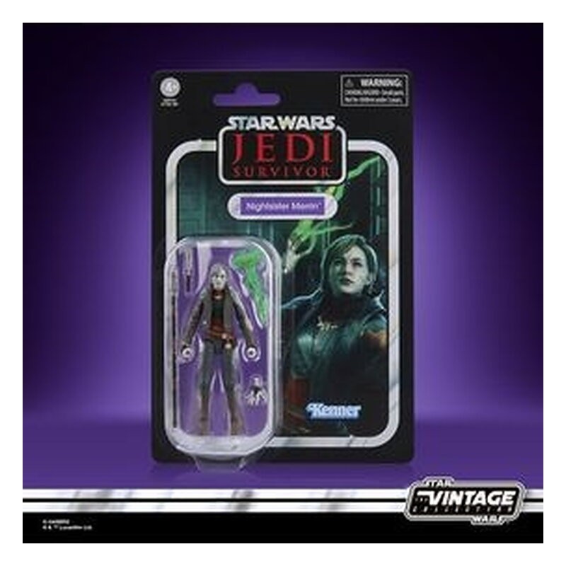 NIGHTSISTER MERRIN FIGURA 9,5 CM STAR WARS JEDI SURVIVOR THE VINTAGE COLLECTION