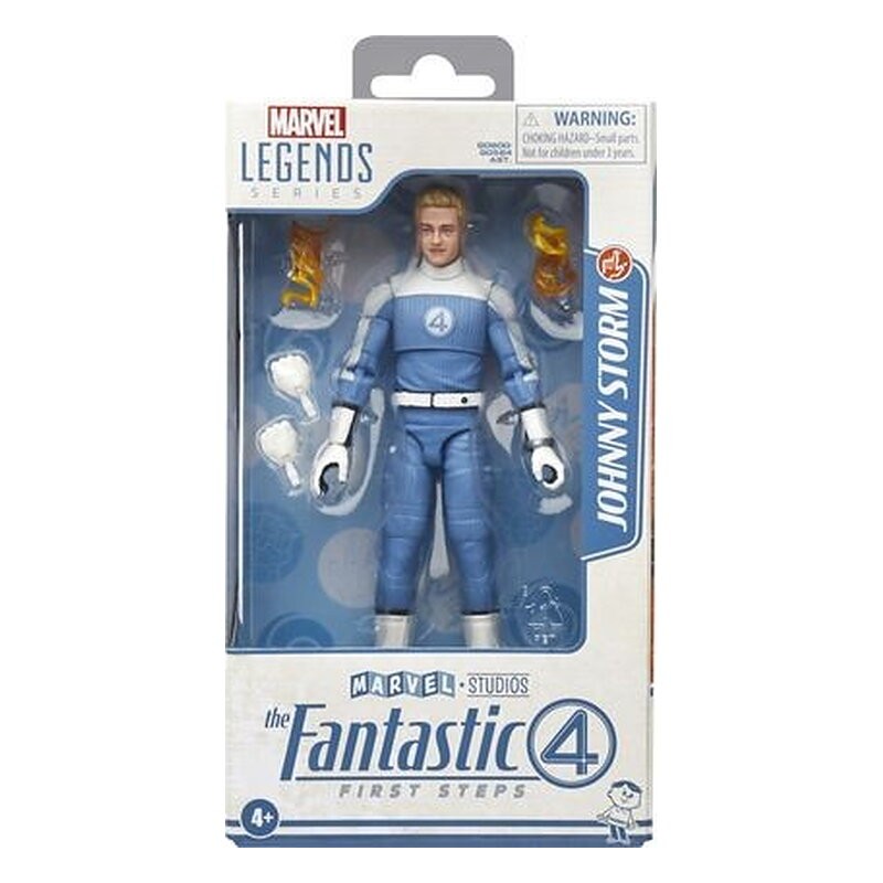 JOHNNY STORM FIGURA 15 CM THE FANTASTIC 4 FIRST STEPS MARVEL LEGENDS SERIES