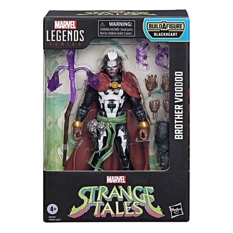 BROTHER VOODOO FIGURA 15 CM STRANGE TALES MARVEL LEGENDS SERIES