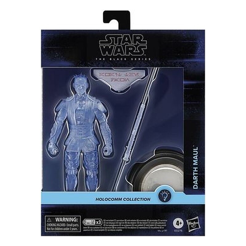 DARTH MAUL FIGURA 15 CM STAR WARS HOLOCOMM COLLECTION THE BLACK SERIES