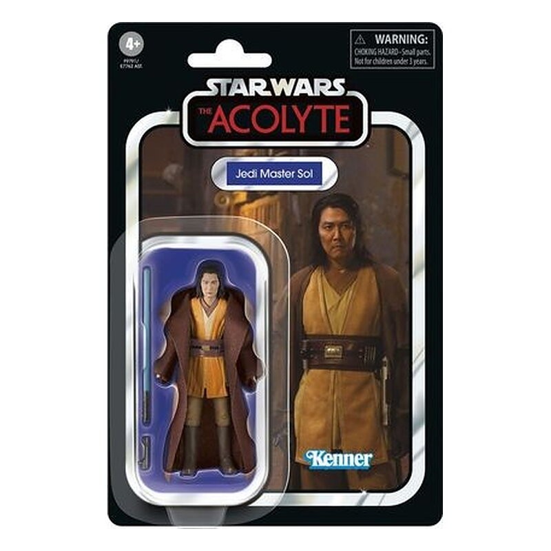 JEDI MASTER SOL FIGURA 9,5 CM STAR WARS THE ACOLYTE THE VINTAGE COLLECTION