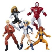 THE WEST COAST AVENGERS SET 5 FIG. 15 CM MARVEL LEGENDS SERIES