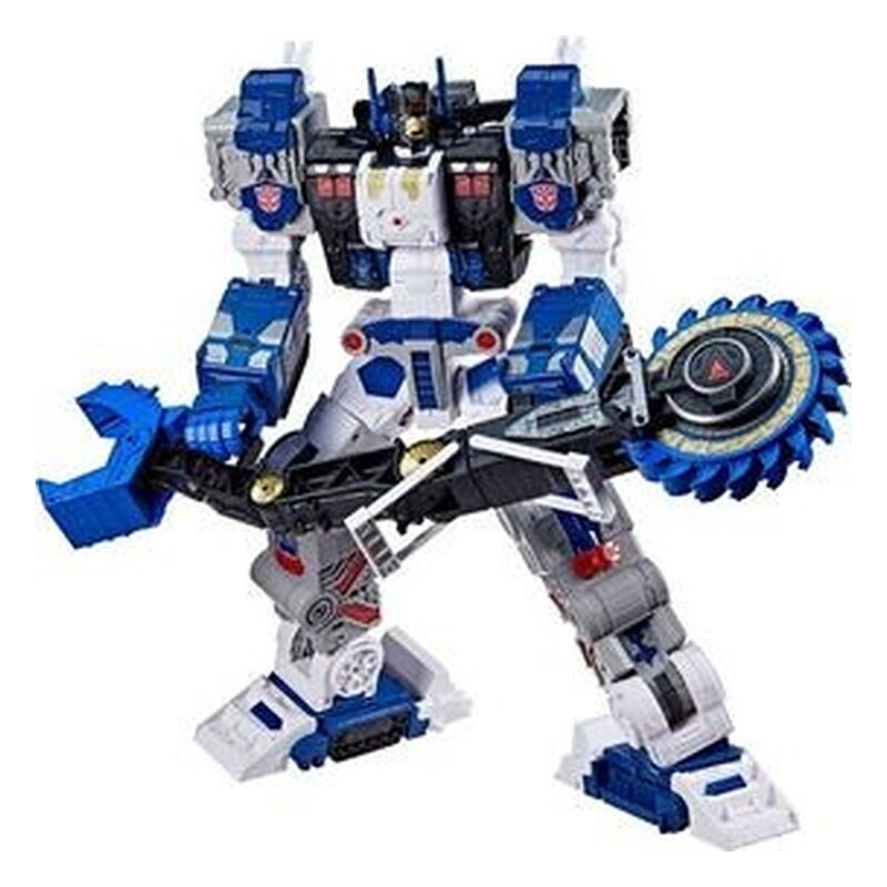 CYBERTRON UNIVERSE METROPLEX FIGURA 55,5 CM TRANSFORMERS GENERATIONS LEGACY TITAN CLASS F2