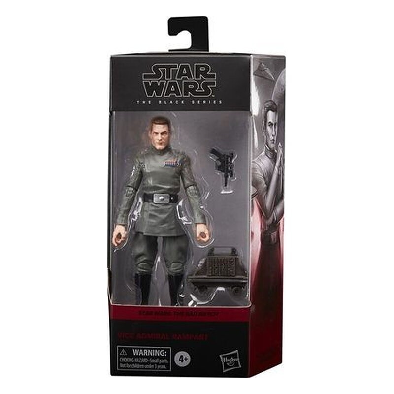 VICE ALMIRANT RAMPART FIGURA 15 CM STAR WARS BAD BATCH BLACK SERIES F29325L0