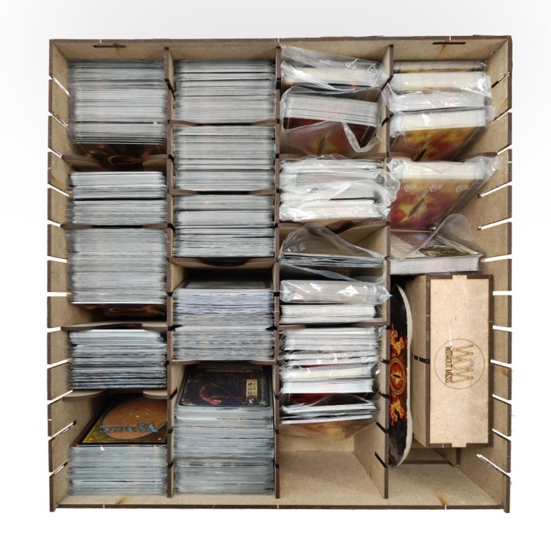 Caja compatible con EL SEÑOR DE LOS ANILLOS (Juegos de Cartas) (Base + expansiones)